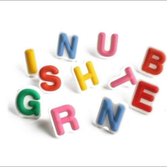 Packed Party Spell It Out Letter Sticker Attachments NWT - Picture 2 of 3